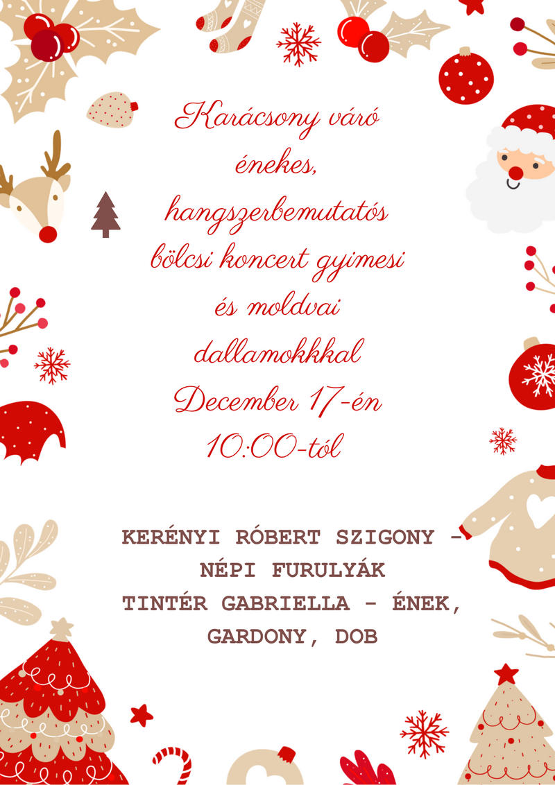 Karacsonyi koncert plakat