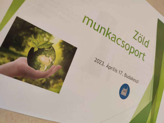 Ülésezett a Zöld Munkacsoport