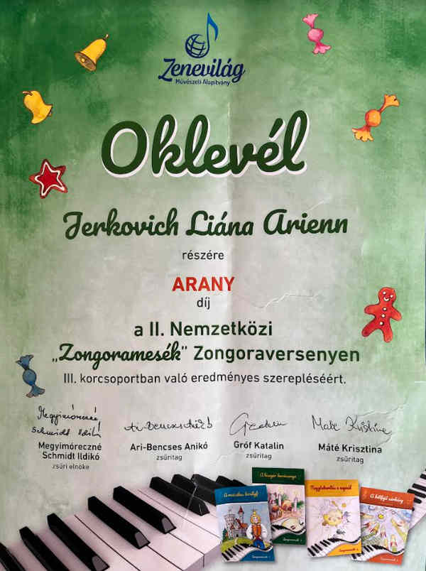 jerkovich liána oklevel