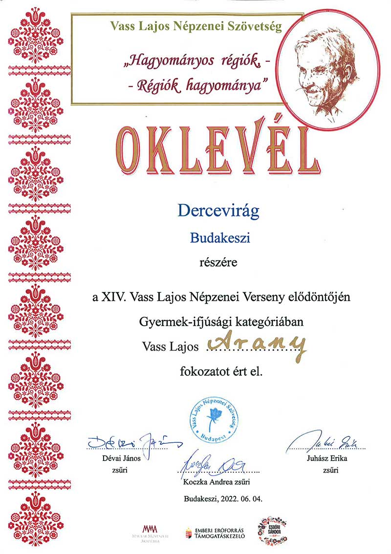 vass lajos dercevirag